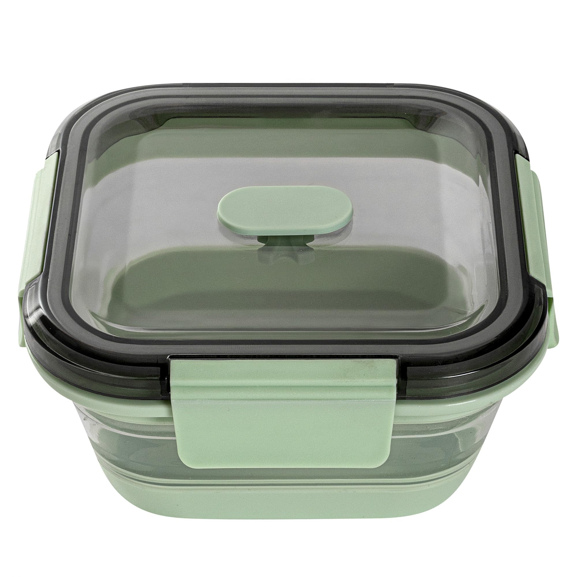 Restaurantware Green Plastic Airtight Food Storage Container
